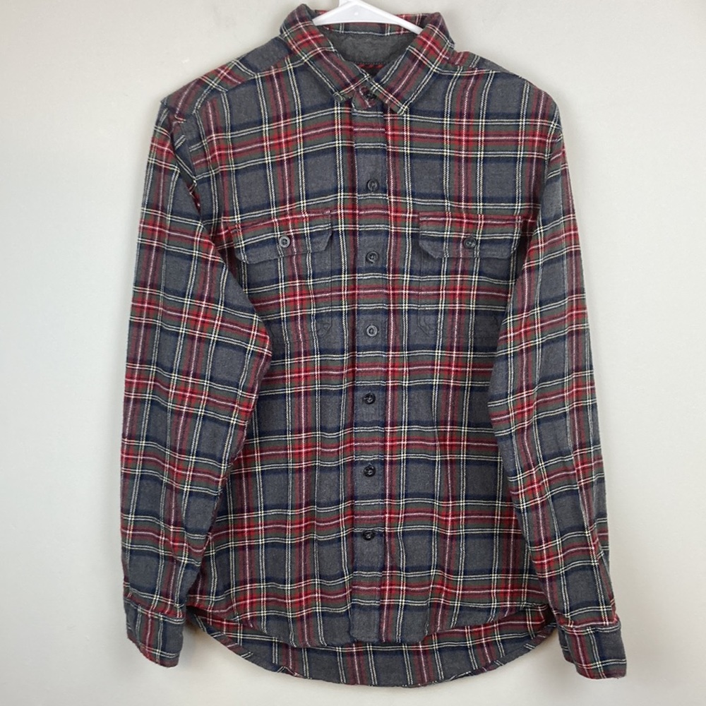 100% cotton Woolrich Men’s Flannel Button Down Shirt